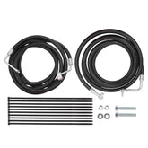 Rear AC Line Set Compatible with Chevy Tahoe GMC Yukon Cadillac Escalade 2007-2014 Air Conditioning Hoses Replaces# YTE33439 19257317 15-33439 (Only Fit Short Wheelbase SUV)
